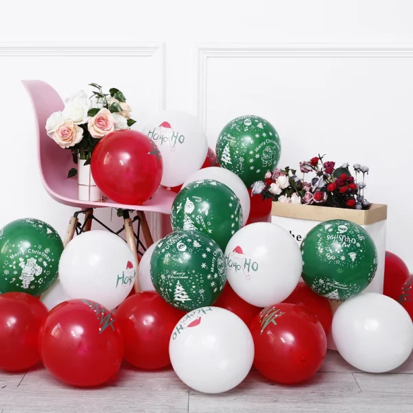 Ballons de Noël - 30 Pièces