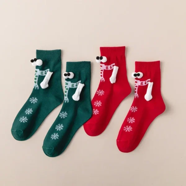 Chaussettes de Noël aimantées