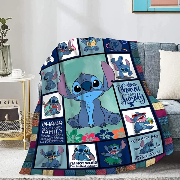 Plaid Stitch Disney 180x230cm
