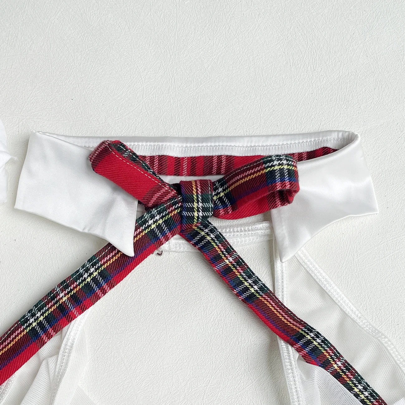 Cosplay écolière sexy à carreaux