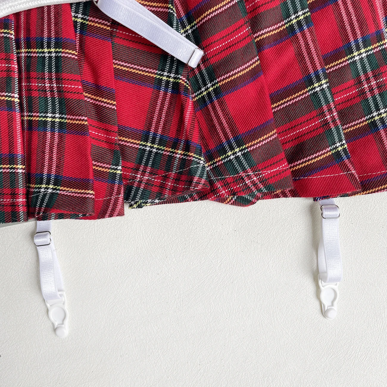 Cosplay écolière sexy à carreaux